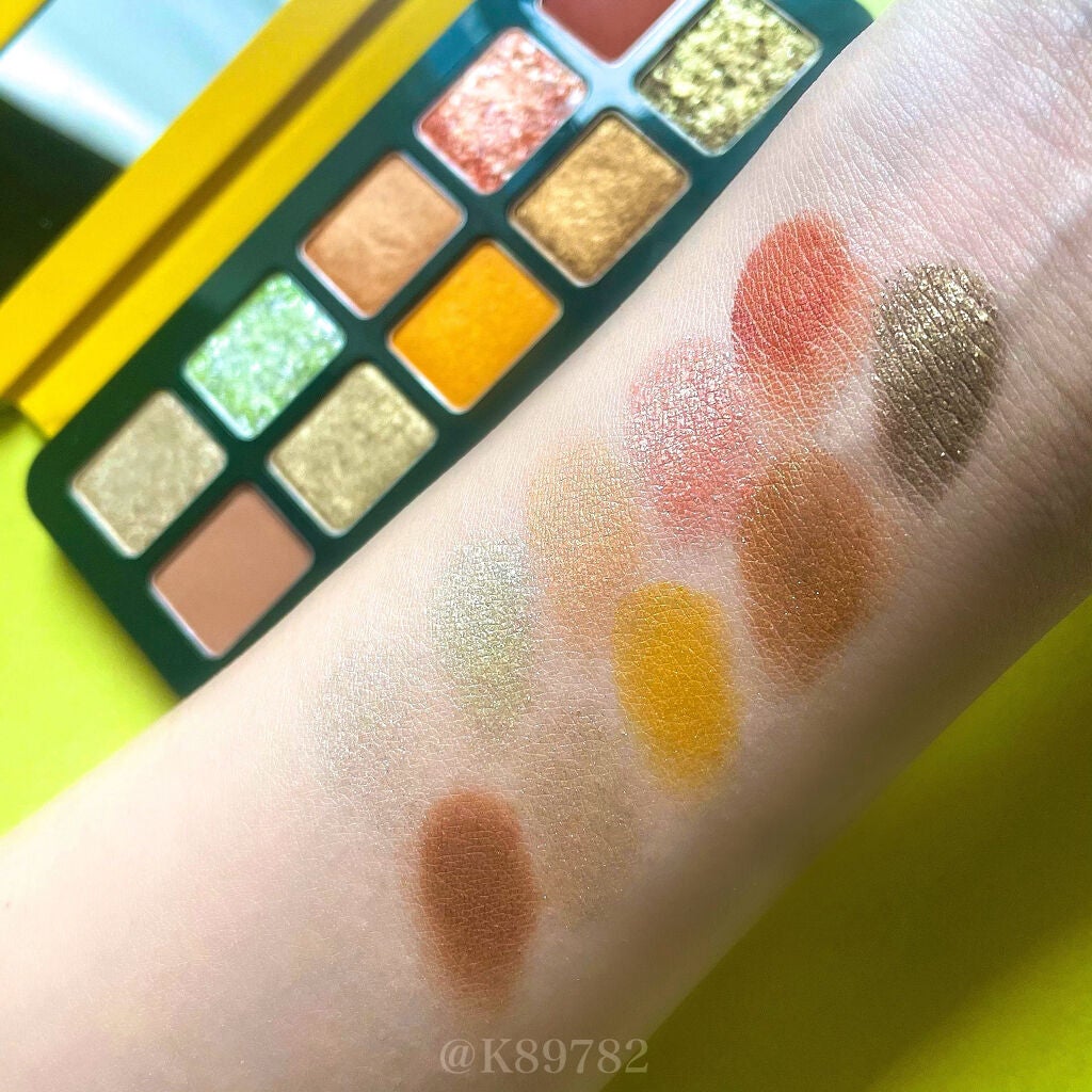 マッチャ ジェノワーズ アイ パレット /shu uemura/アイシャドウパレットを使ったクチコミ(2枚目)