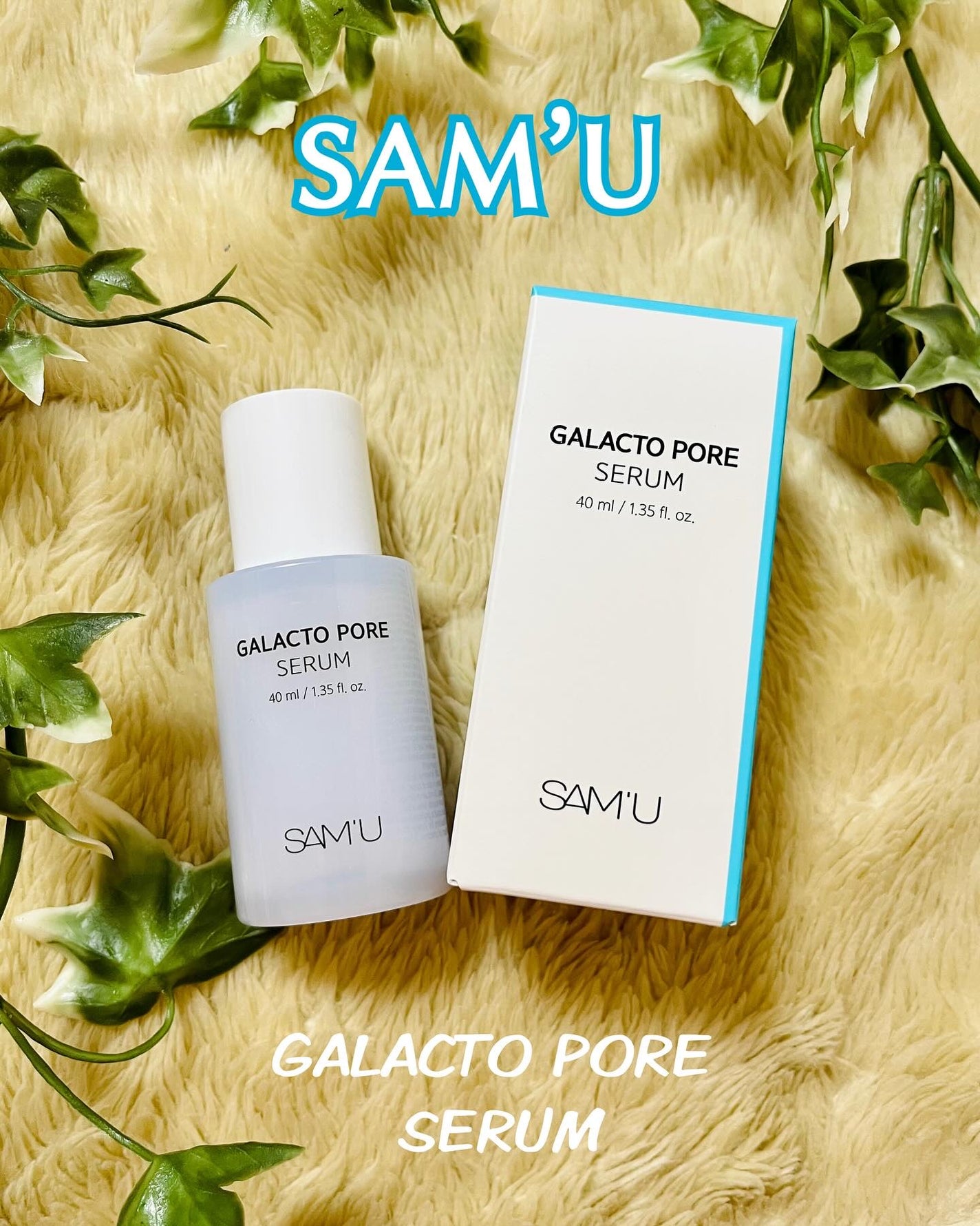 ガラクトポアセラム/SAM'U/美容液を使ったクチコミ(1枚目)