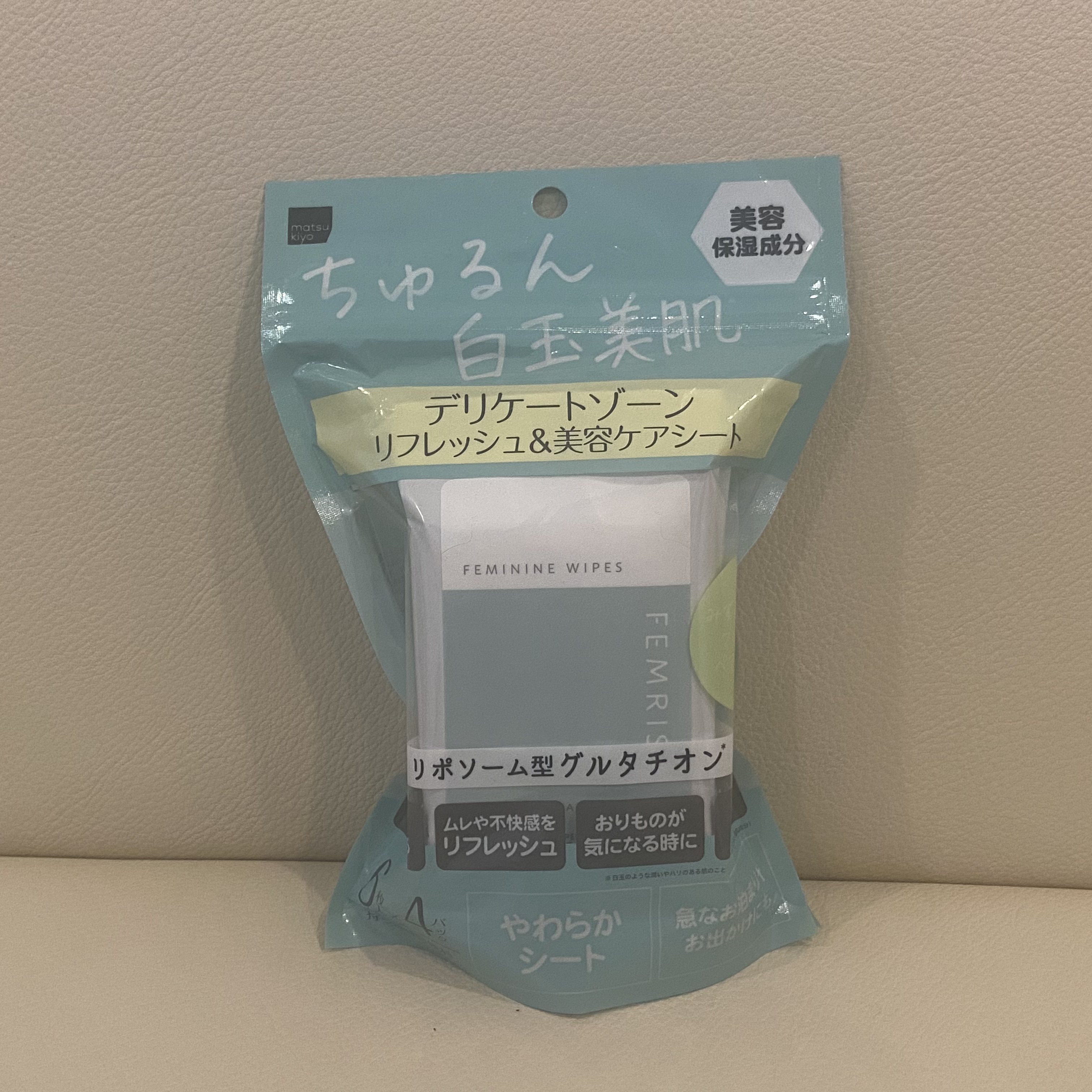 matsukiyo フェムリサ エニーシート みずみずしいフレッシュペアーの香り/matsukiyo FEMRISA/デリケートゾーンケアを使ったクチコミ（2枚目）