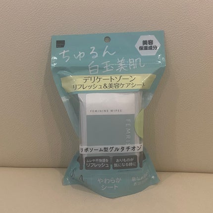matsukiyo フェムリサ エニーシート みずみずしいフレッシュペアーの香り/matsukiyo FEMRISA/デリケートゾーンケアを使ったクチコミ(2枚目)