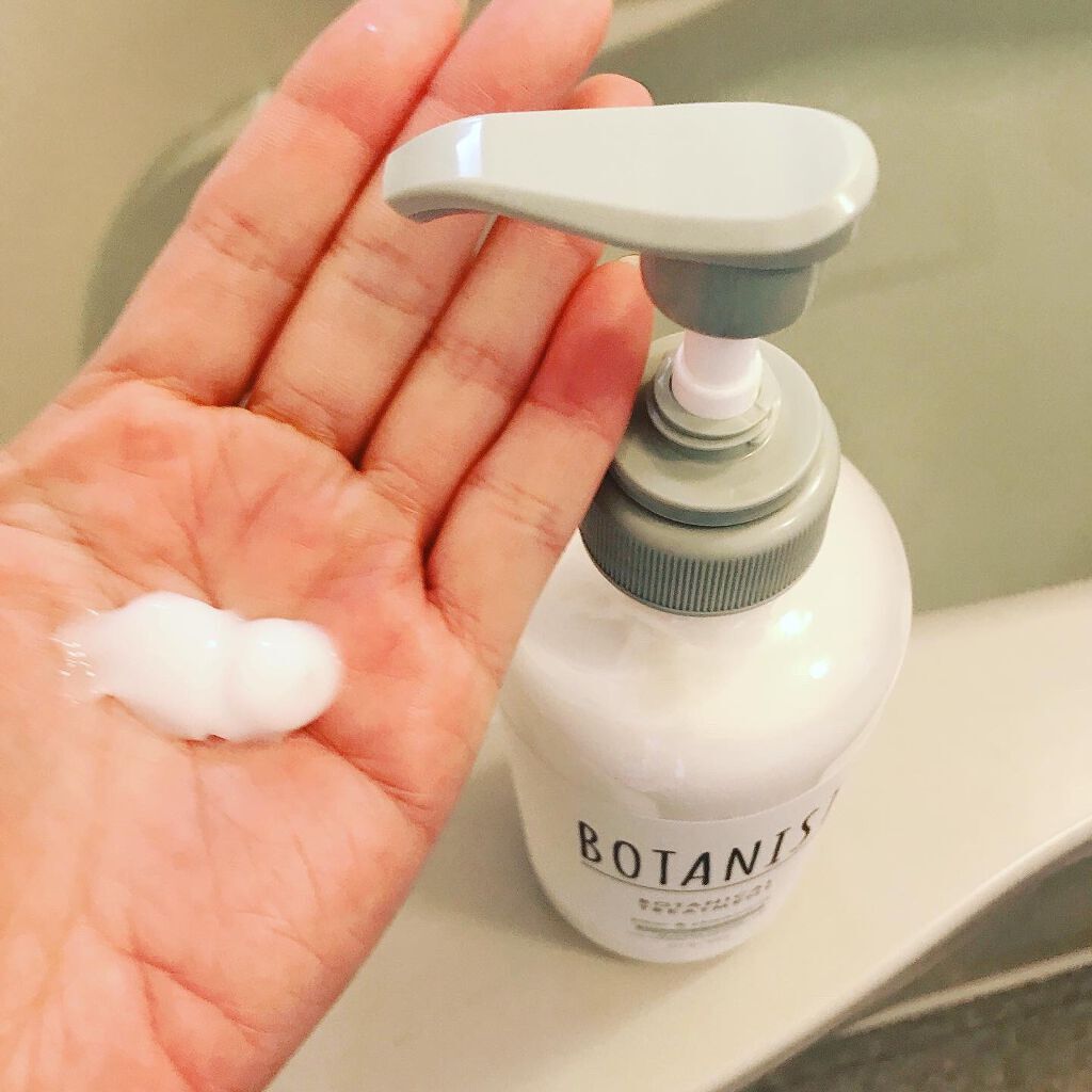 ボタニカルシャンプー／トリートメント(バウンシーボリューム) /BOTANIST/シャンプー・コンディショナーを使ったクチコミ（3枚目）