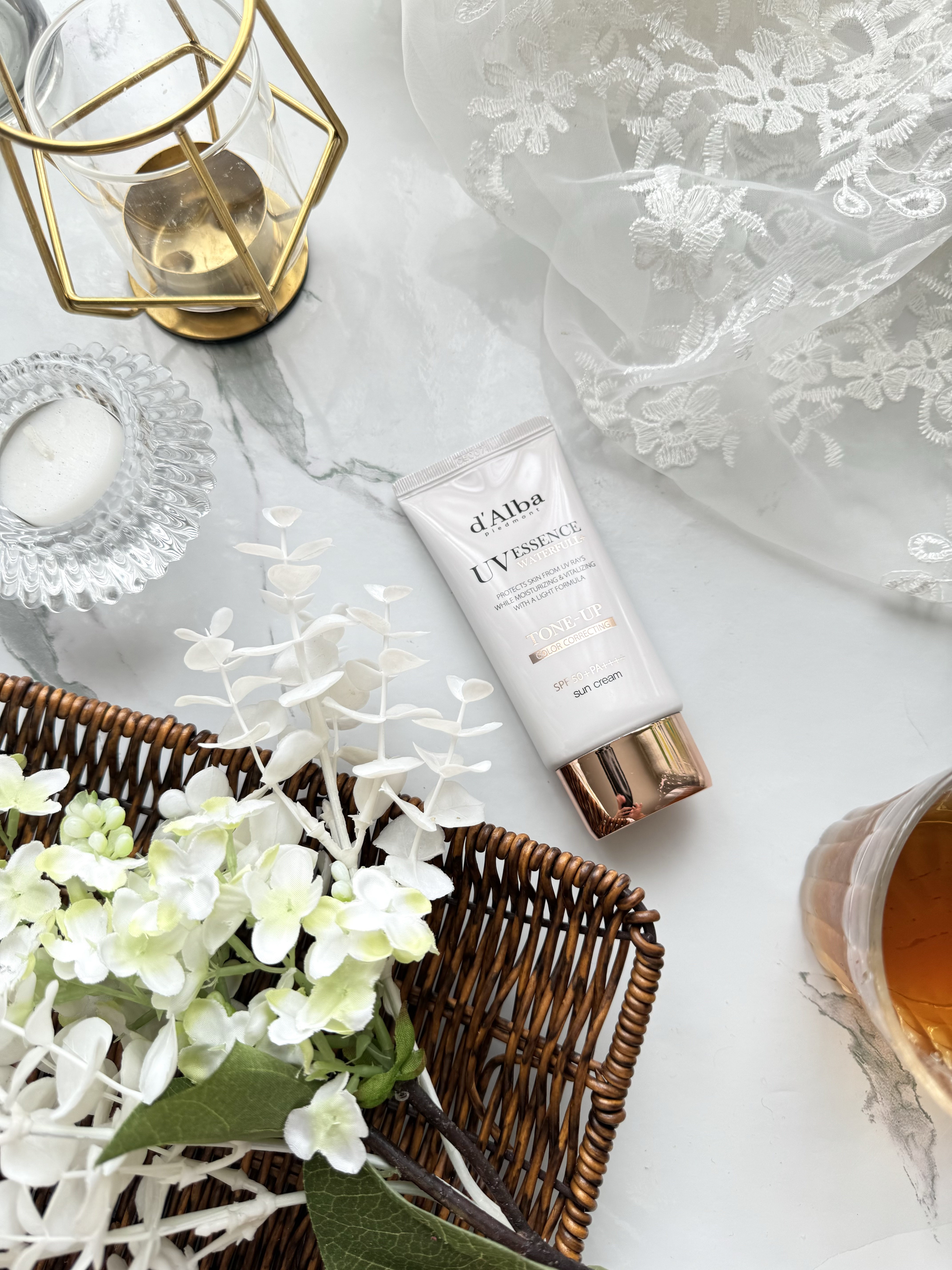 ウォータフルトーンアップサンクリーム/ダルバ/日焼け止めクリームを使ったクチコミ（1枚目）