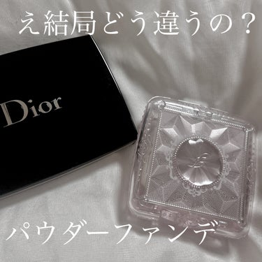 ディオールスキン フォーエヴァー コンパクト ナチュラル ベルベット/Dior/パウダーファンデーションを使ったクチコミ（1枚目）