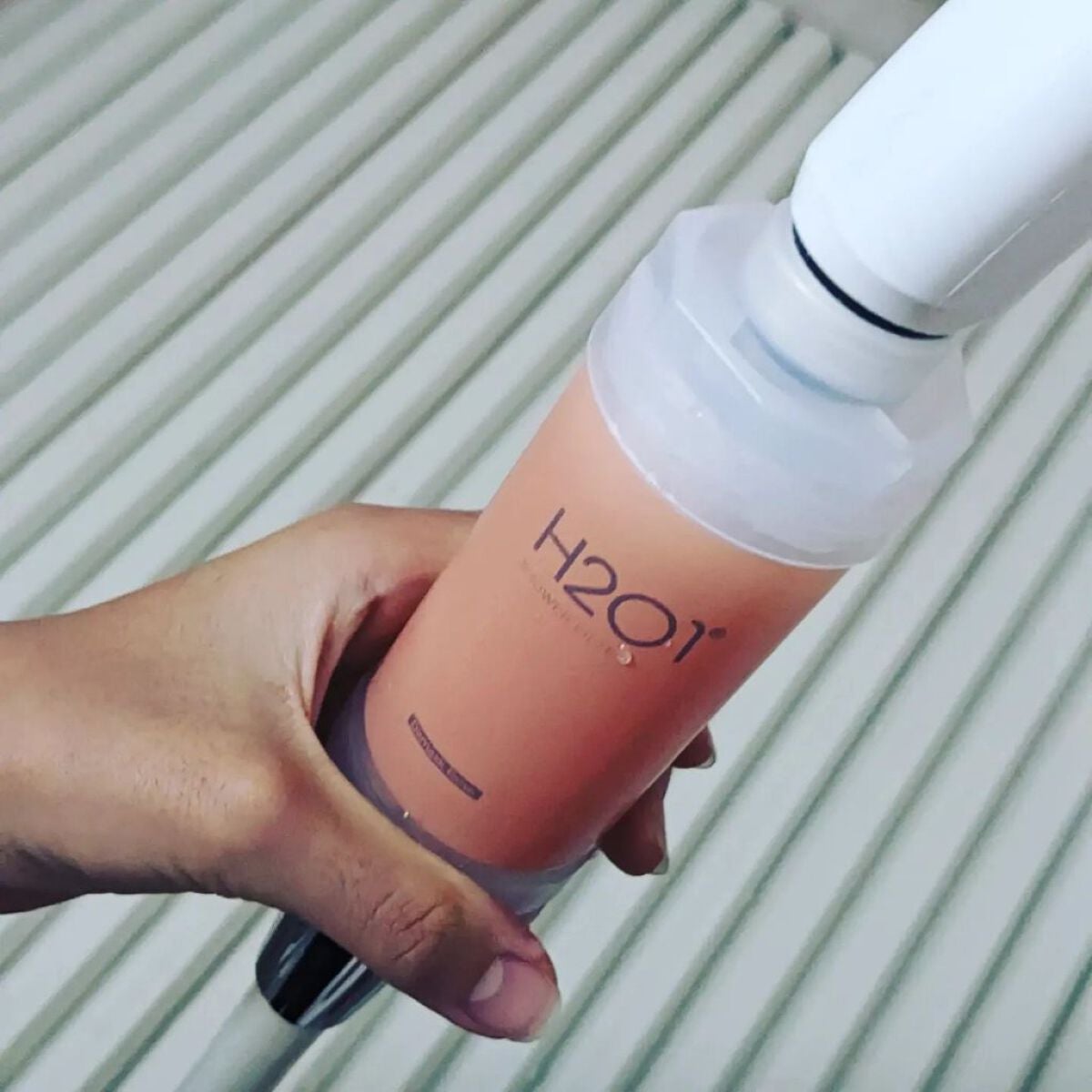 シャワーフィルター/H201/シャワーヘッドを使ったクチコミ(4枚目)