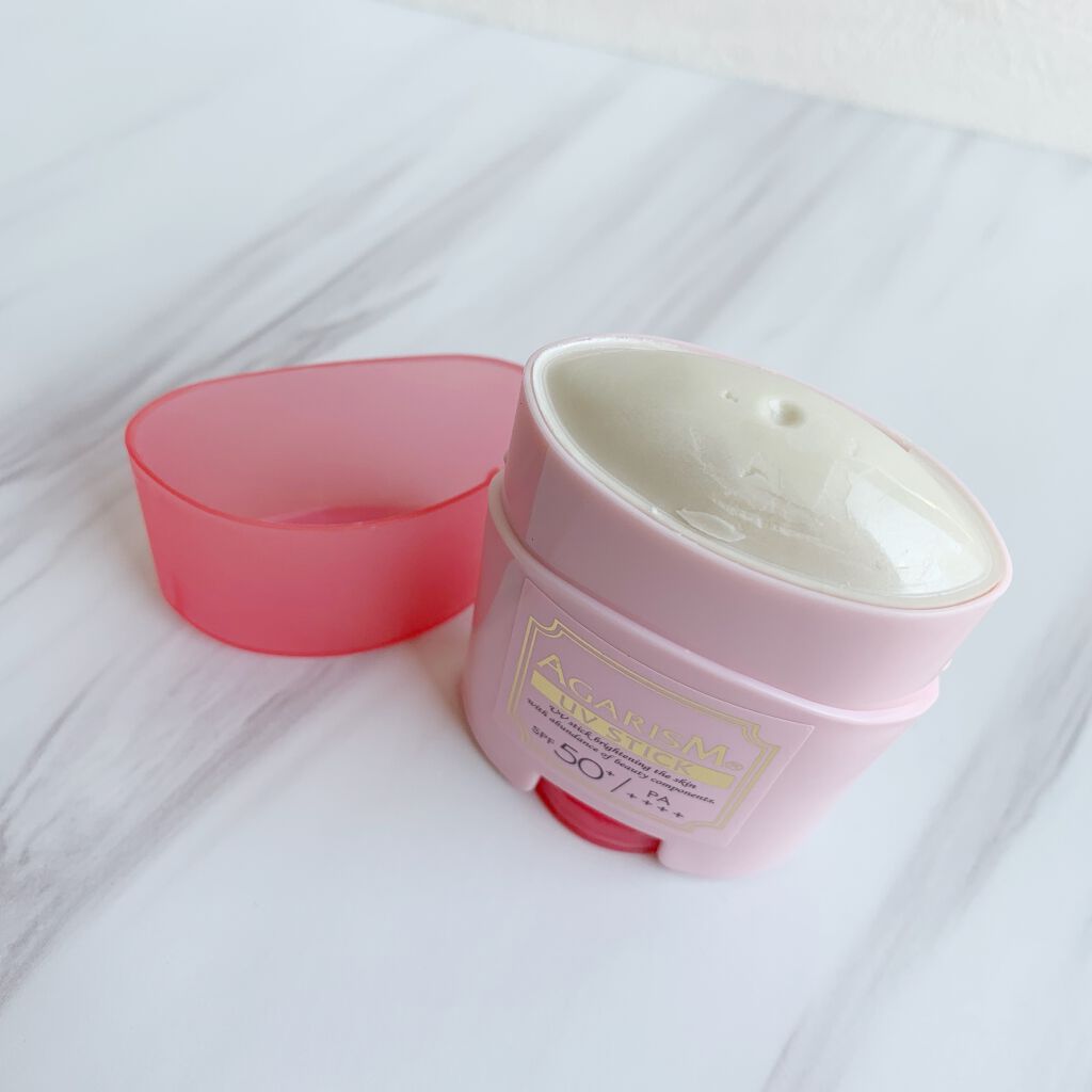 トーンアップUVスティック/AGARISM/日焼け止めスティックを使ったクチコミ（2枚目）