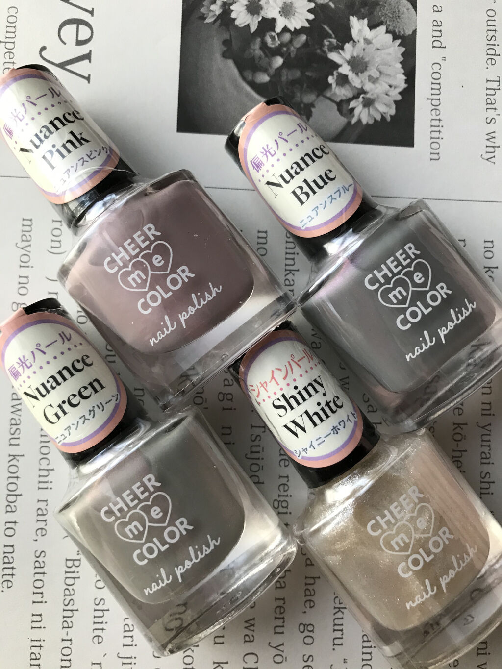 CHEER me COLOR ネイルポリッシュ/セリア/マニキュアを使ったクチコミ（1枚目）