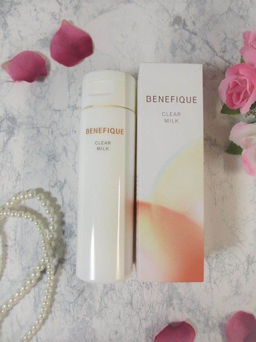 クリアミルク/BENEFIQUE/その他洗顔料を使ったクチコミ（2枚目）