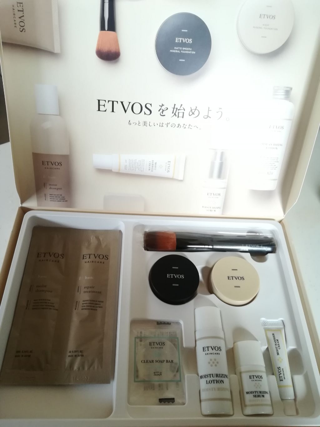 スターターキット(マット)/エトヴォス/トライアルキットを使ったクチコミ(1枚目)
