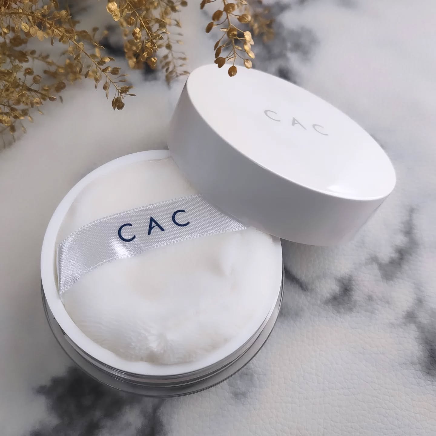 CACコンディショニング ルースパウダー 白絹/CAC/ルースパウダーを使ったクチコミ（3枚目）