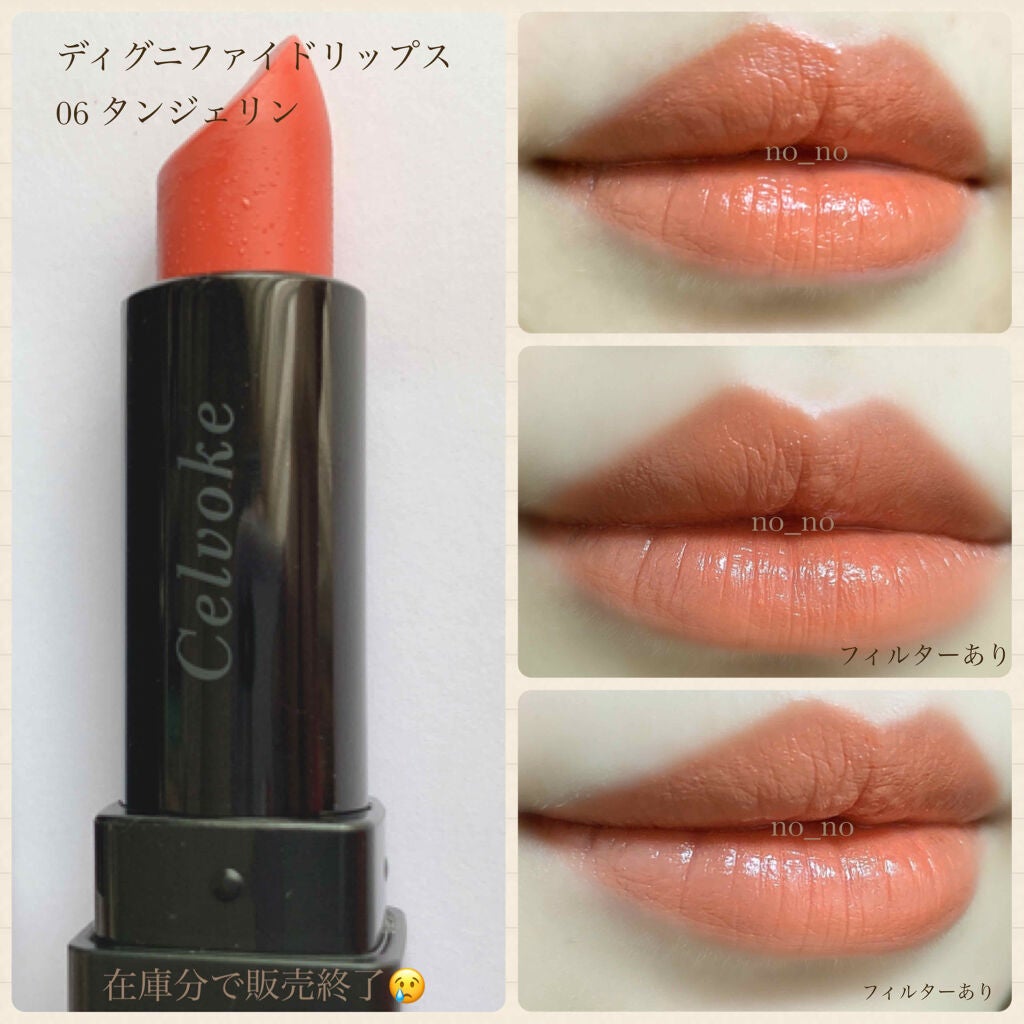 ディグニファイド リップス/Celvoke/口紅を使ったクチコミ(2枚目)
