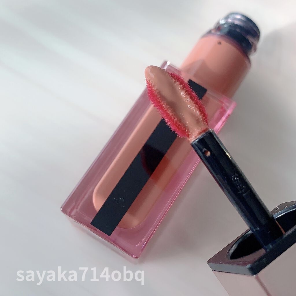 ルージュ ピュールクチュール ザ スリム グロウマット No.209 ファーティヴ キャラメル/YVES SAINT LAURENT BEAUTE/口紅を使ったクチコミ（2枚目）