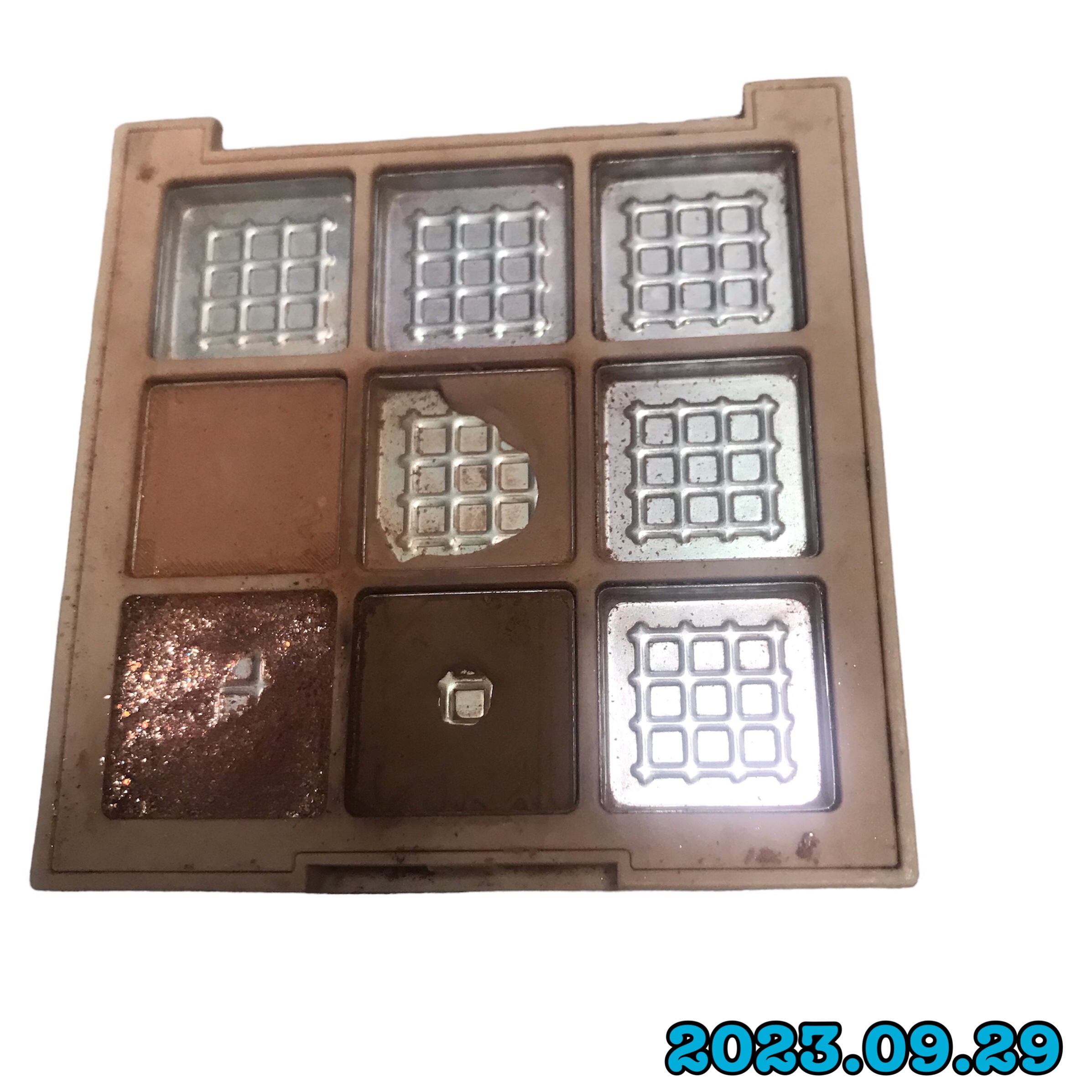 シャドウパレット 15 ベージュニット/dasique/アイシャドウパレットを使ったクチコミ（2枚目）