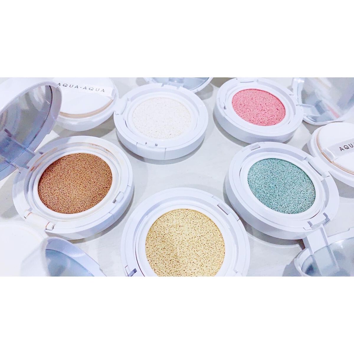 オーガニッククッションコンパクト/アクア・アクア/クッションファンデーションを使ったクチコミ（1枚目）