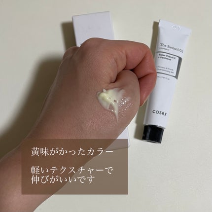 RXザ・レチノール0.1クリーム/COSRX/フェイスクリームを使ったクチコミ(2枚目)