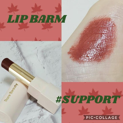 With Gratitude, Dewy Lip Balm/Rare Beauty/口紅を使ったクチコミ(4枚目)