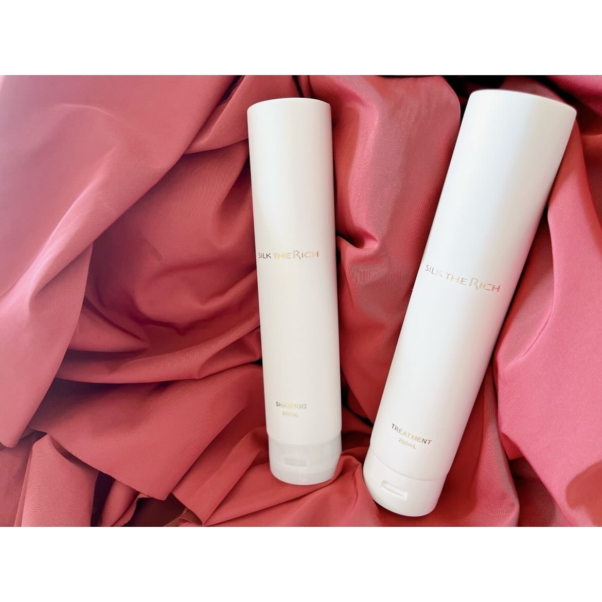 SILK THE RICH モイスト&リペア シャンプー・トリートメント/SILK THE RICH/市販シャンプーを使ったクチコミ（1枚目）