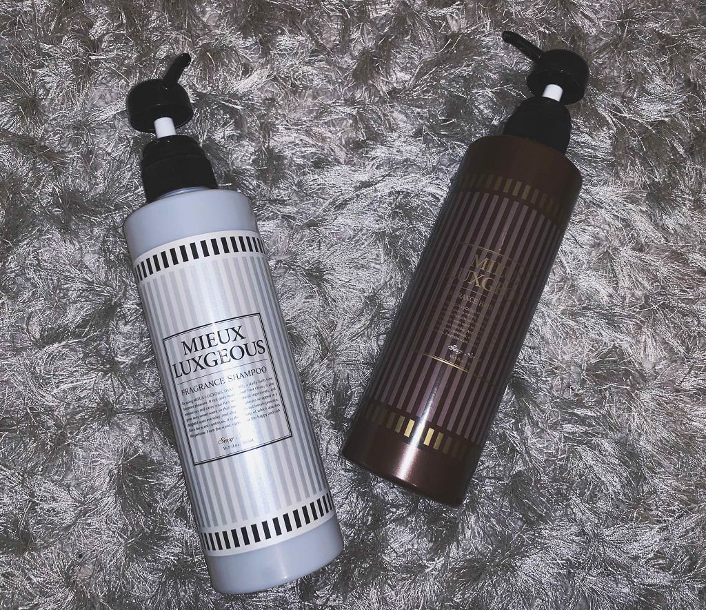 FRAGRANCE SHAMPOO／TREATMENT/MIEUX LUXGEOUS(ミューラグジャス)/市販シャンプーを使ったクチコミ（1枚目）