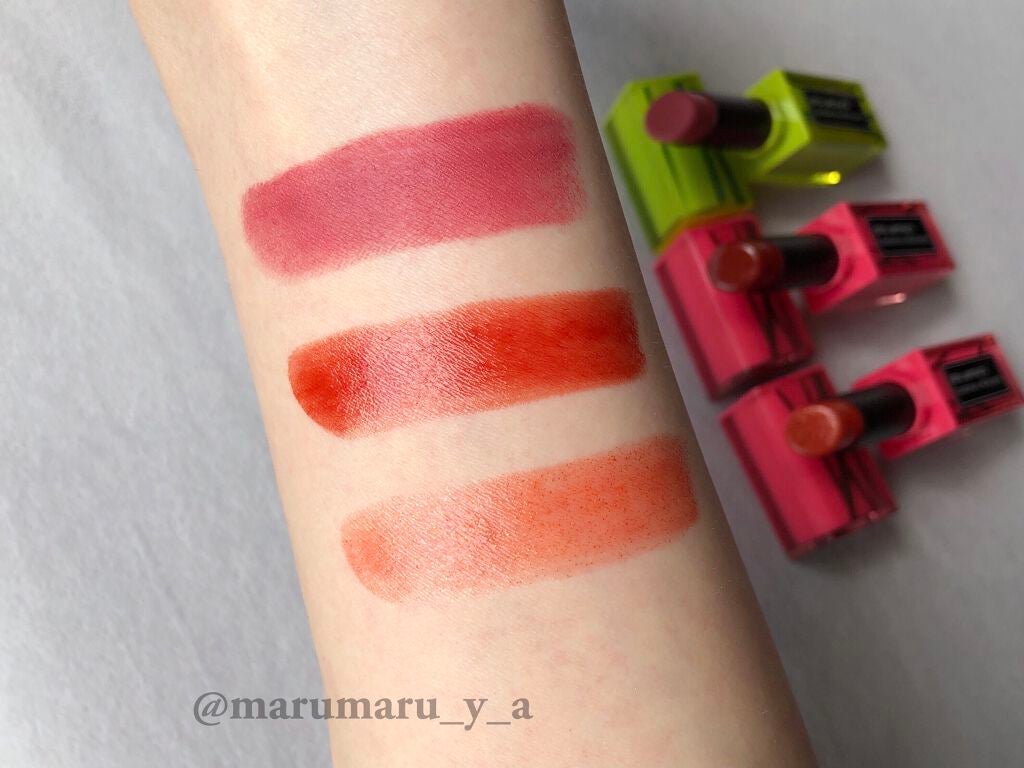 ルージュ アンリミテッド マット/shu uemura/口紅を使ったクチコミ(3枚目)