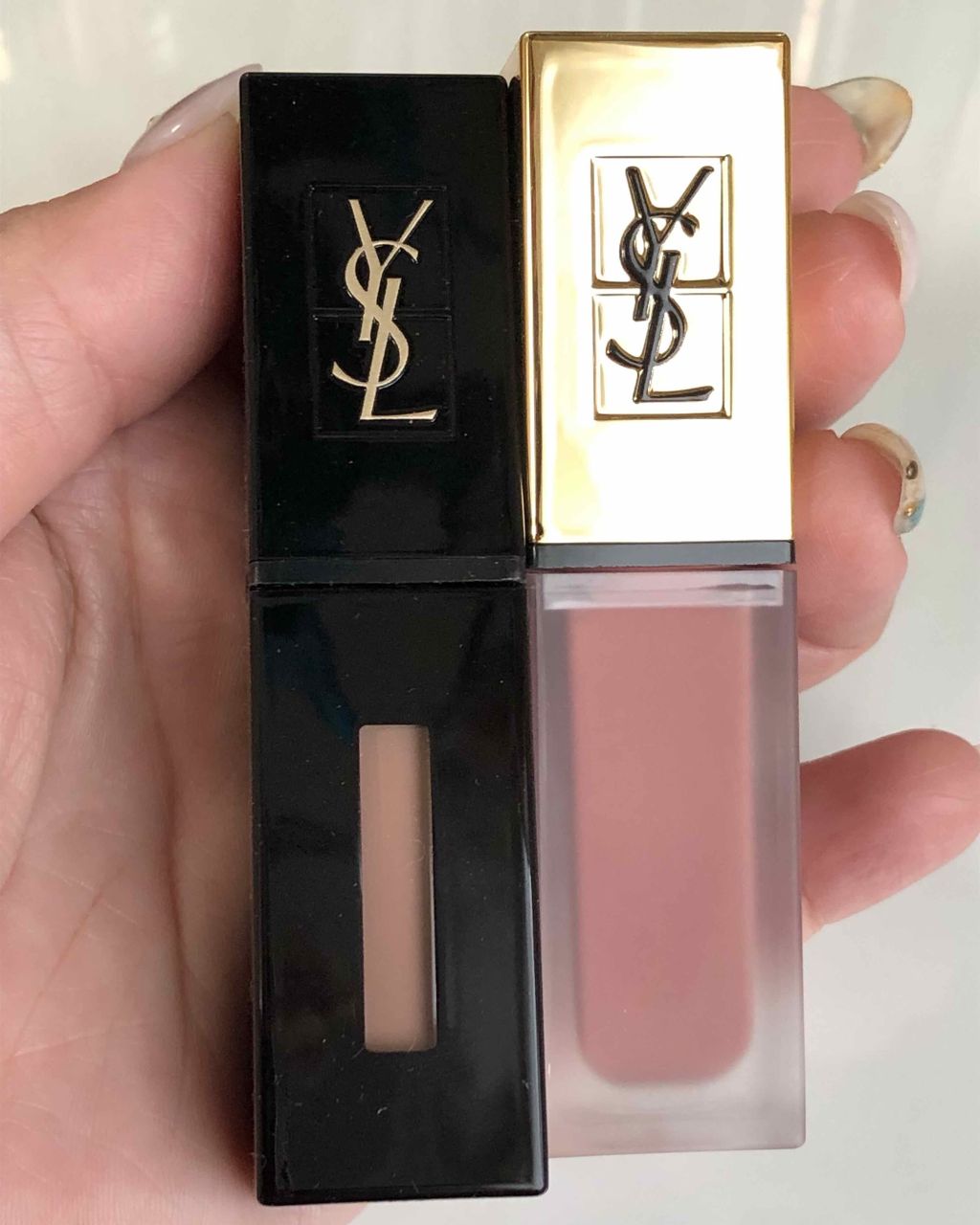 タトワージュ クチュール No.7 ニュアンテルディ/YVES SAINT LAURENT BEAUTE/口紅を使ったクチコミ（2枚目）