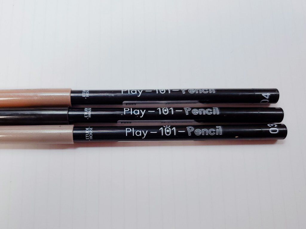 プレイ101 ペンシル #03/ETUDE/ペンシルアイライナーを使ったクチコミ（1枚目）