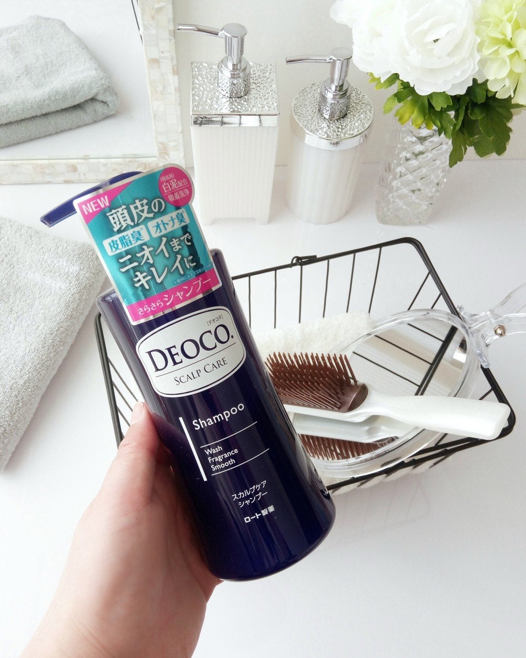 デオコ スカルプケアシャンプー/コンディショナー/DEOCO(デオコ)/市販シャンプーを使ったクチコミ(1枚目)