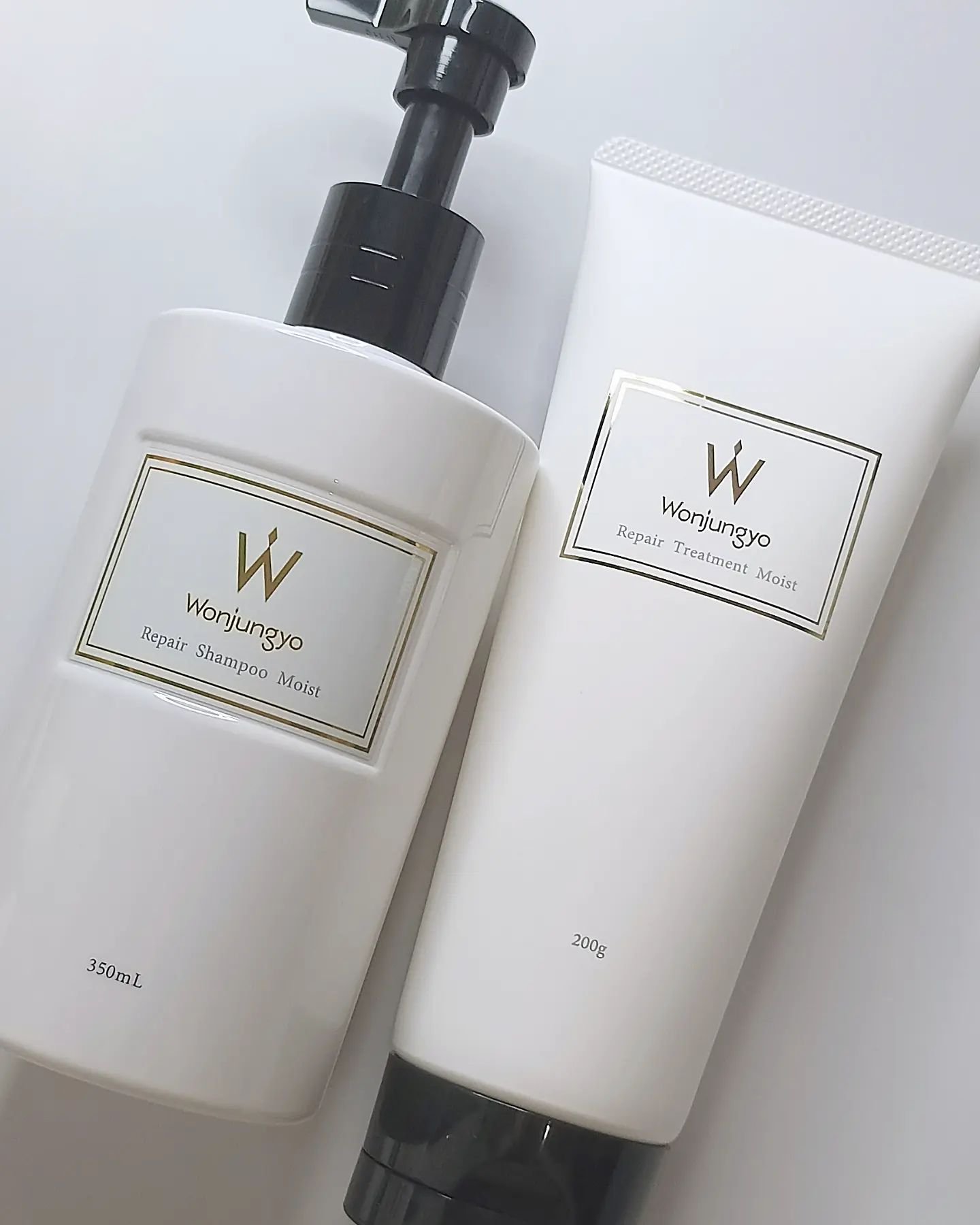 ウォンジョンヨ リペアシャンプー モイスト／リペアトリートメント モイスト/Wonjungyo/市販シャンプーを使ったクチコミ（3枚目）