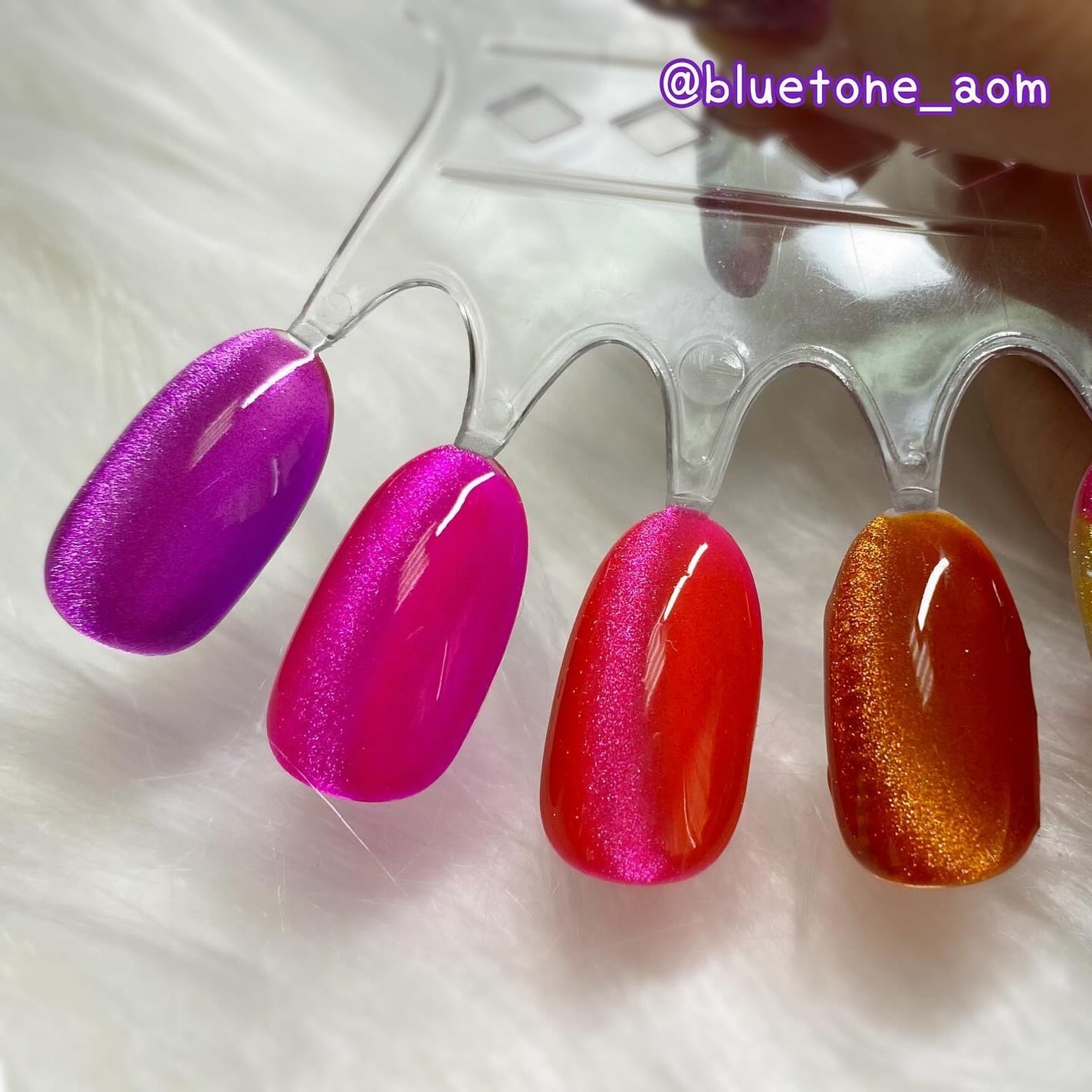 ビー玉マグネットジェル/ネイル工房/ジェルネイルを使ったクチコミ(5枚目)