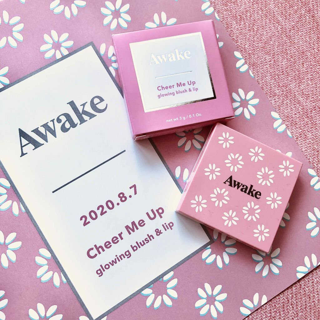チアミーアップ グロウイング ブラッシュ&リップ/Awake/口紅を使ったクチコミ(1枚目)