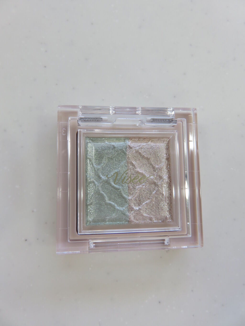 リシェ ダズリング デュオ アイズ/Visée/アイシャドウパレットを使ったクチコミ(2枚目)