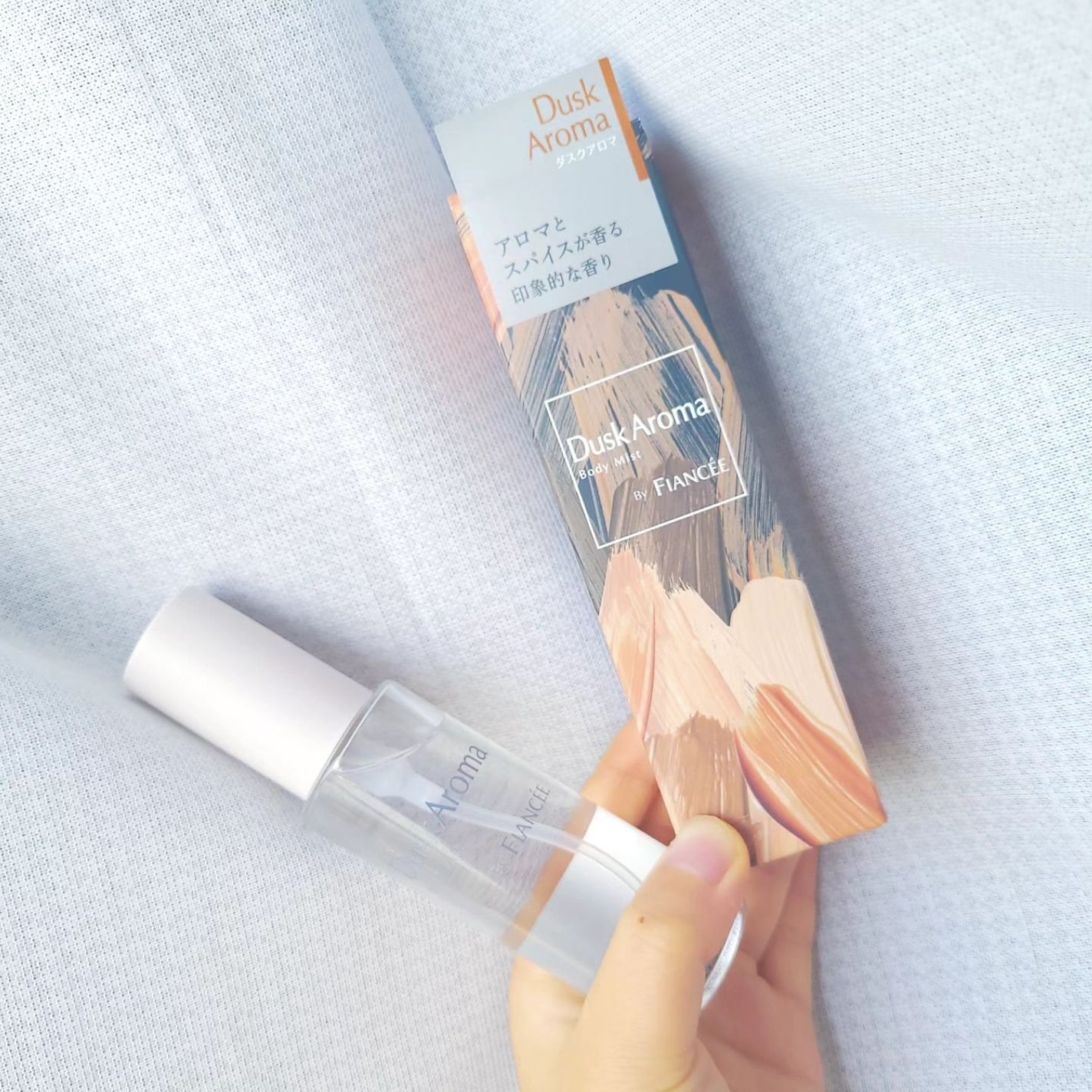 ボディミスト ダスクアロマ/フィアンセ/香水を使ったクチコミ(1枚目)