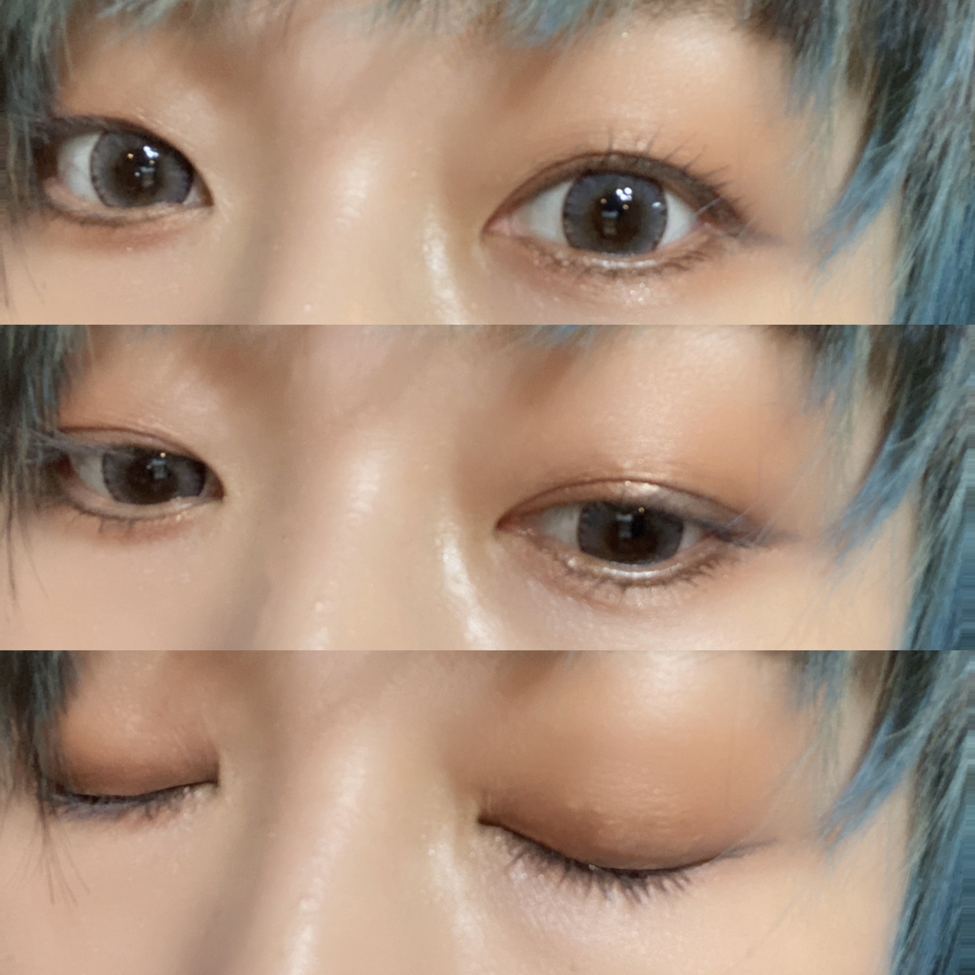 colors 1day ハーフグレーゴールド/colors/ワンデー（１DAY）カラコンを使ったクチコミ（3枚目）