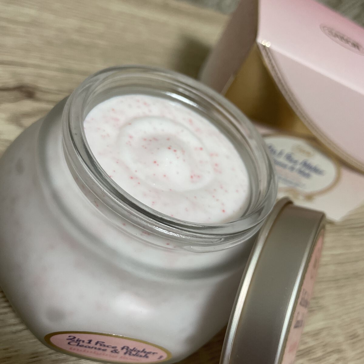 フェイスポリッシャー インダルジング/SABON/スクラブ・ゴマージュを使ったクチコミ（3枚目）