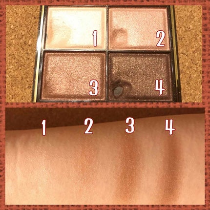 スキニーリッチシャドウ/excel/アイシャドウパレットを使ったクチコミ(2枚目)