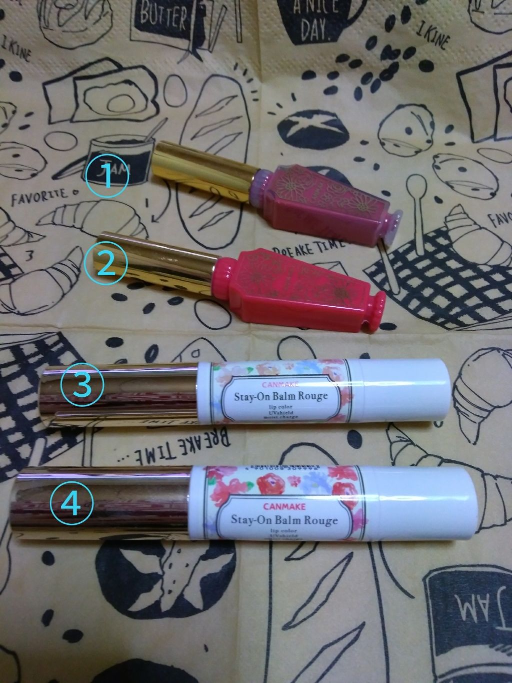 ステイオンバームルージュ/キャンメイク/口紅を使ったクチコミ（1枚目）