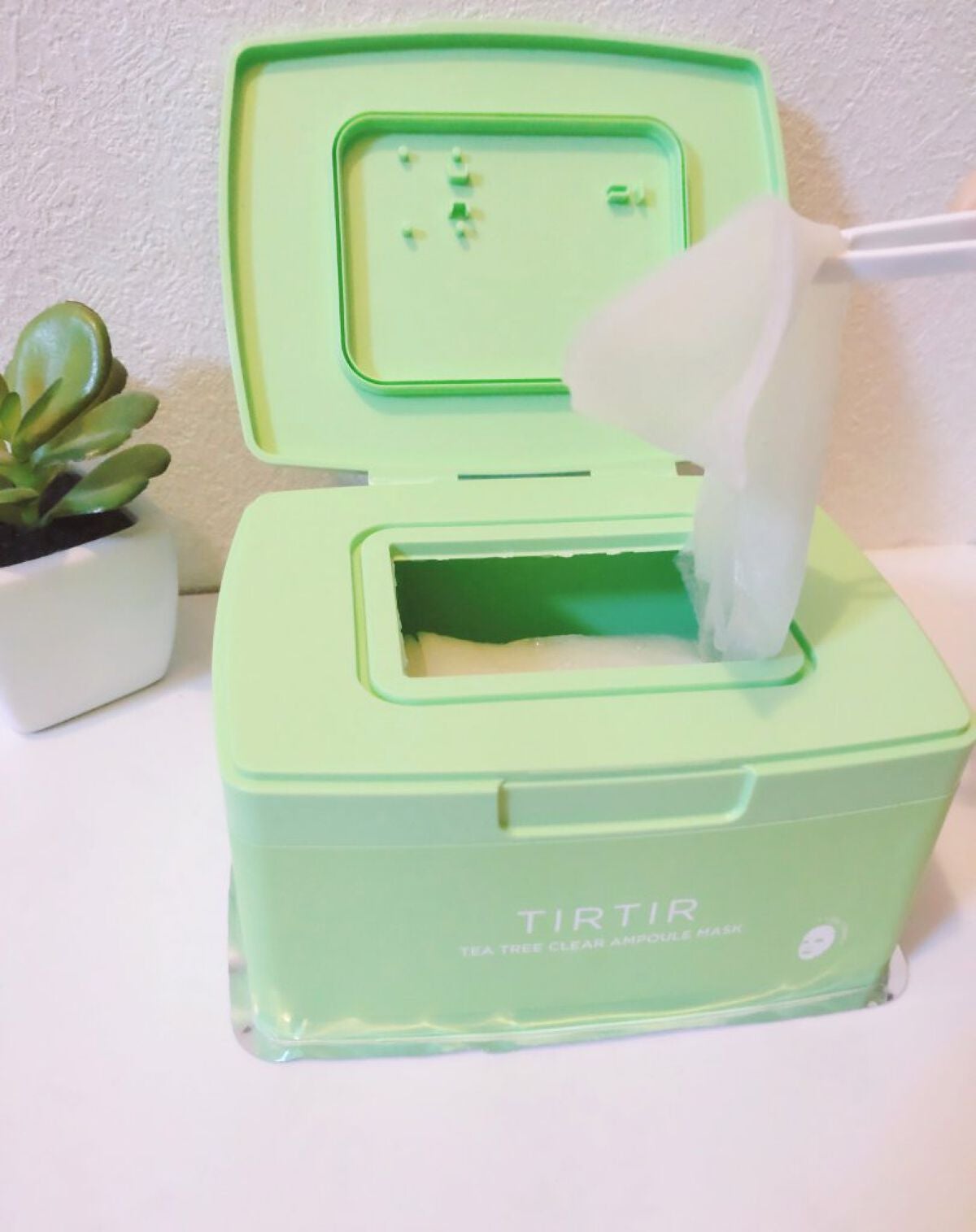 ティー ツリー クリア アンプル マスク/TIRTIR(ティルティル)/シートマスク・パックを使ったクチコミ(3枚目)
