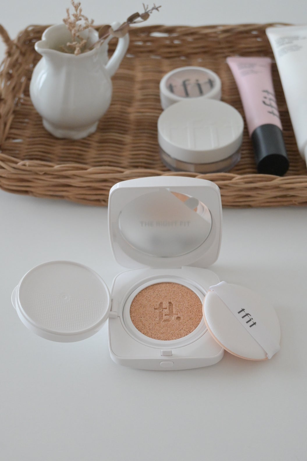 レイヤリングフィットカバークッションEX/TFIT/クッションファンデーションを使ったクチコミ(2枚目)