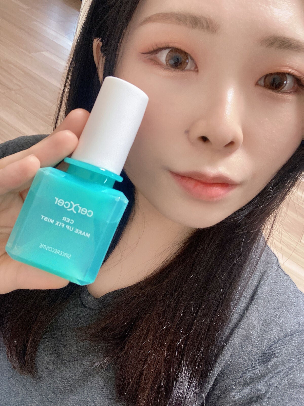 メイクアップフィックスミスト/cerXcer/フィックスミストを使ったクチコミ(3枚目)