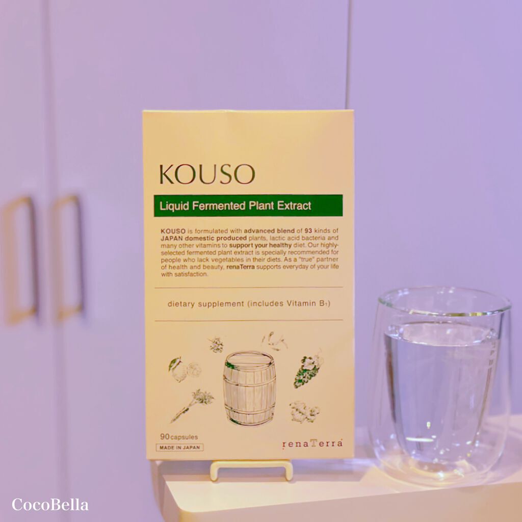 nagomi KOUSO 90粒/renaTerra/健康サプリメントを使ったクチコミ（1枚目）