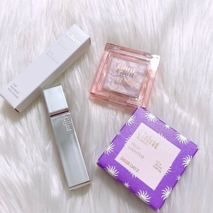 マーブルベイクドハイライター/Glint/パウダーハイライトを使ったクチコミ(5枚目)