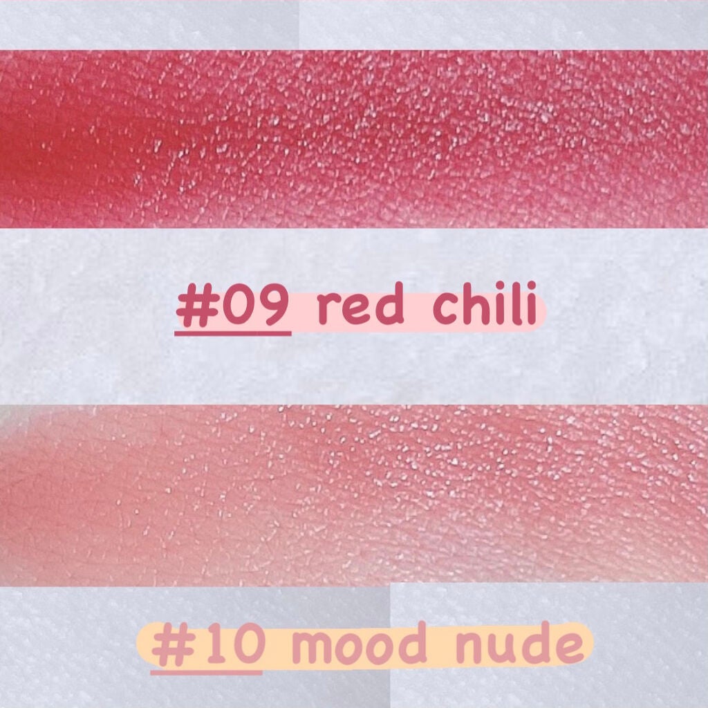 アーティスティックベルベットティント/A.BLACK/リップティントを使ったクチコミ(2枚目)