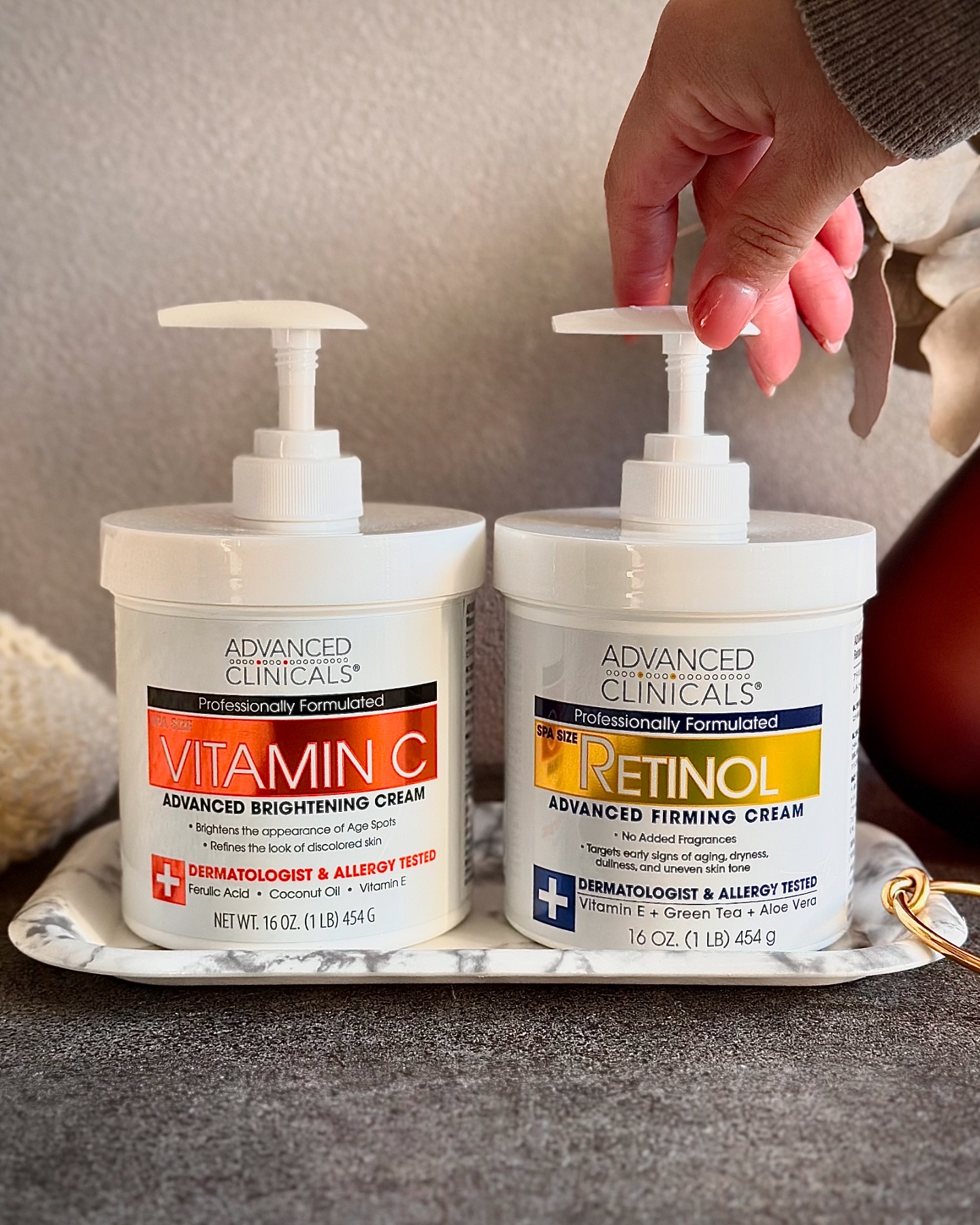 レチノールアドバンスドファーミングクリーム/ADVANCED CLINICALS/ボディクリームを使ったクチコミ（2枚目）