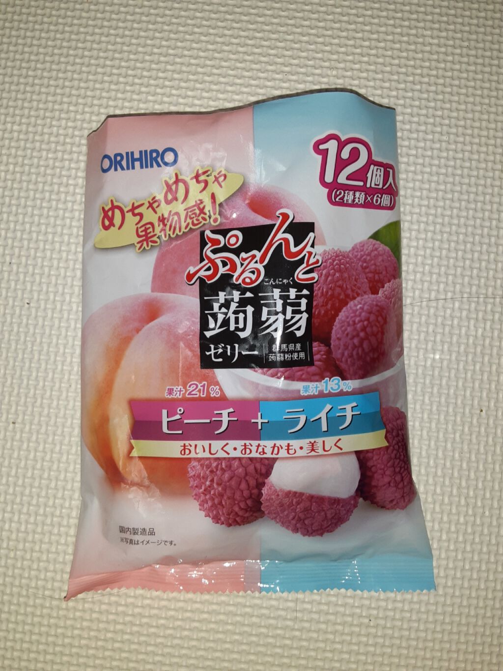 蒟蒻ゼリー/オリヒロ/食品を使ったクチコミ(1枚目)