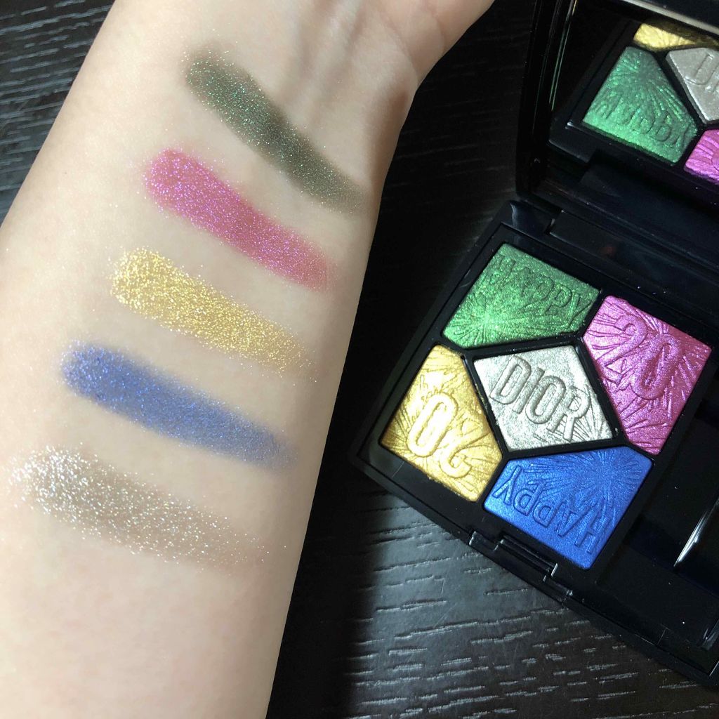 サンク クルール 〈ハッピー 2020〉/Dior/アイシャドウパレットを使ったクチコミ(3枚目)