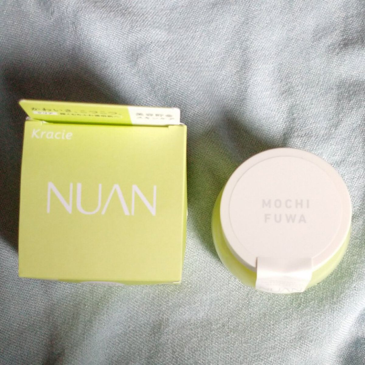 白玉もちウォータークリーム/NUAN/フェイスクリームを使ったクチコミ（2枚目）