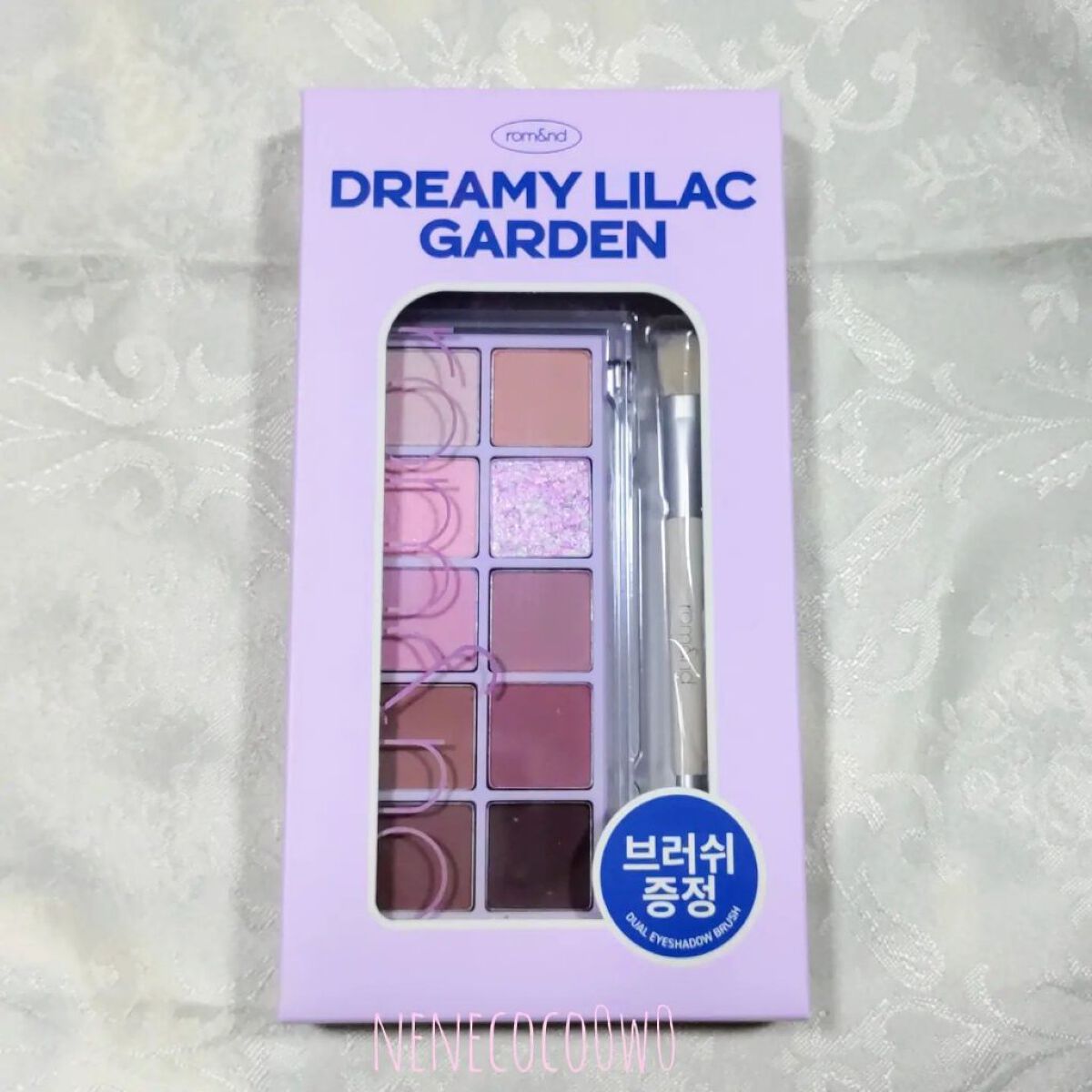 ベターザンパレット 09 ドリーミーライラックガーデン(DREAMY LILAC GARDEN)/rom&nd/アイシャドウパレットを使ったクチコミ（1枚目）