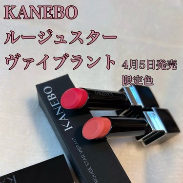 ルージュスターヴァイブラント EX3 Cranberry Drop/KANEBO/口紅を使ったクチコミ（1枚目）