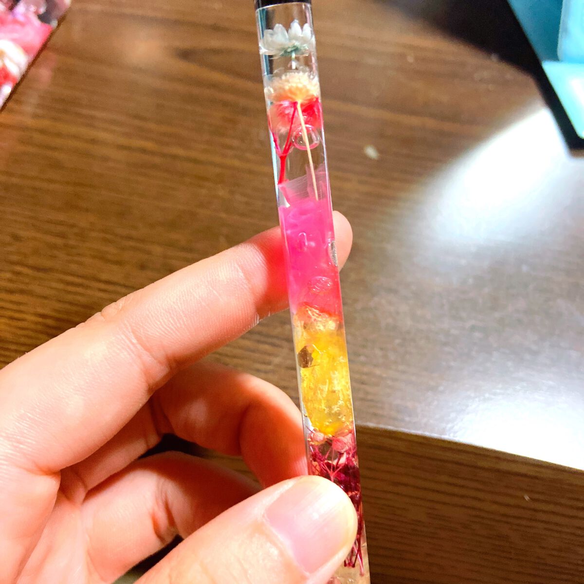 YANO on LIPS 「メイクブラシなんですけど3本セットでハーバリウムとドライフラワ..」(2枚目)