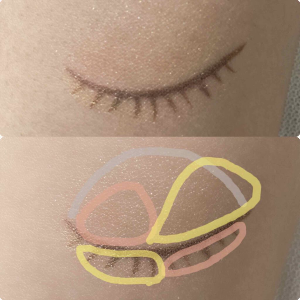 シャドーカスタマイズ/MAJOLICA MAJORCA/単色アイシャドウを使ったクチコミ（2枚目）