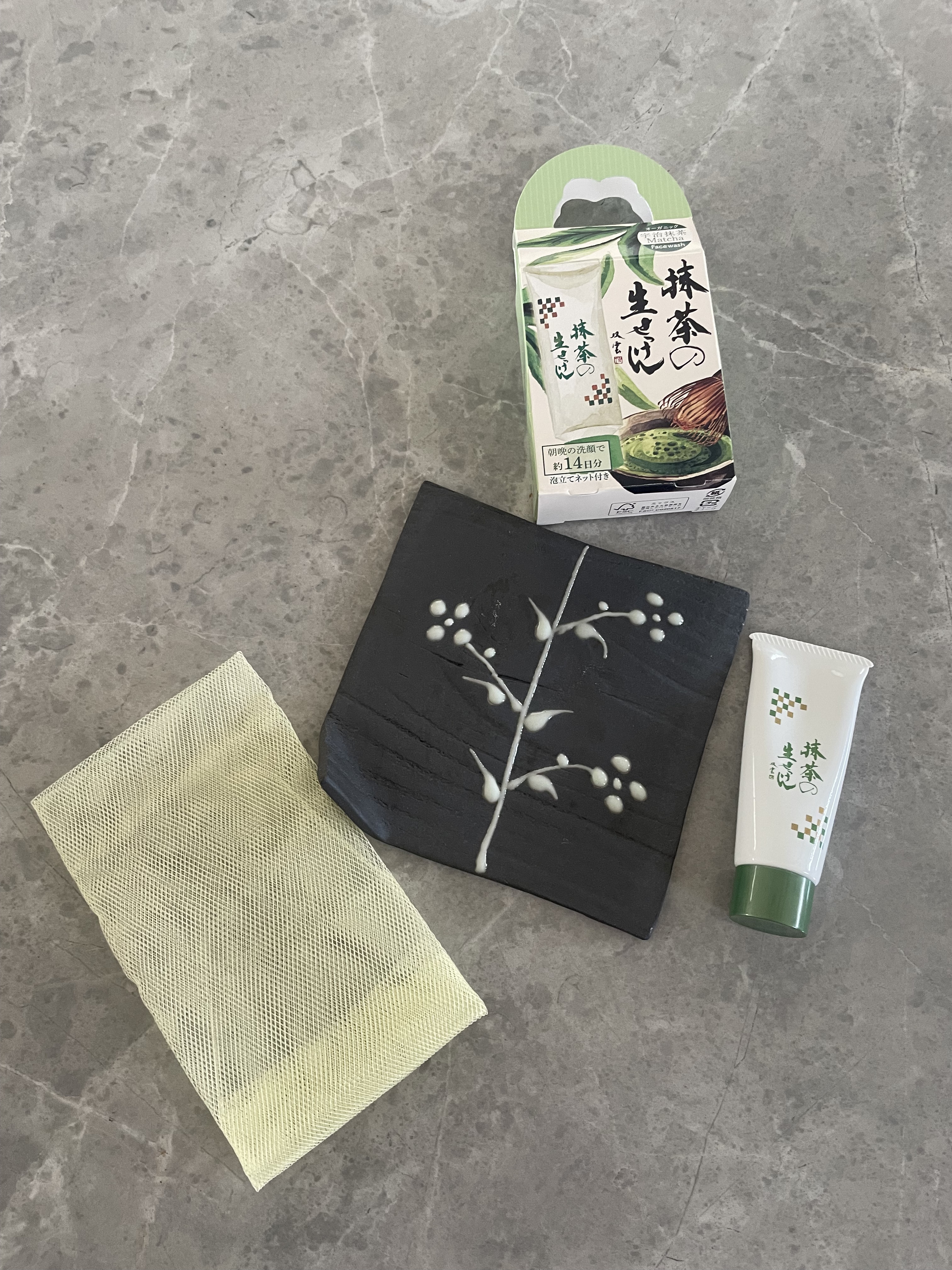 抹茶の生せっけん/美香柑/洗顔フォームを使ったクチコミ（2枚目）