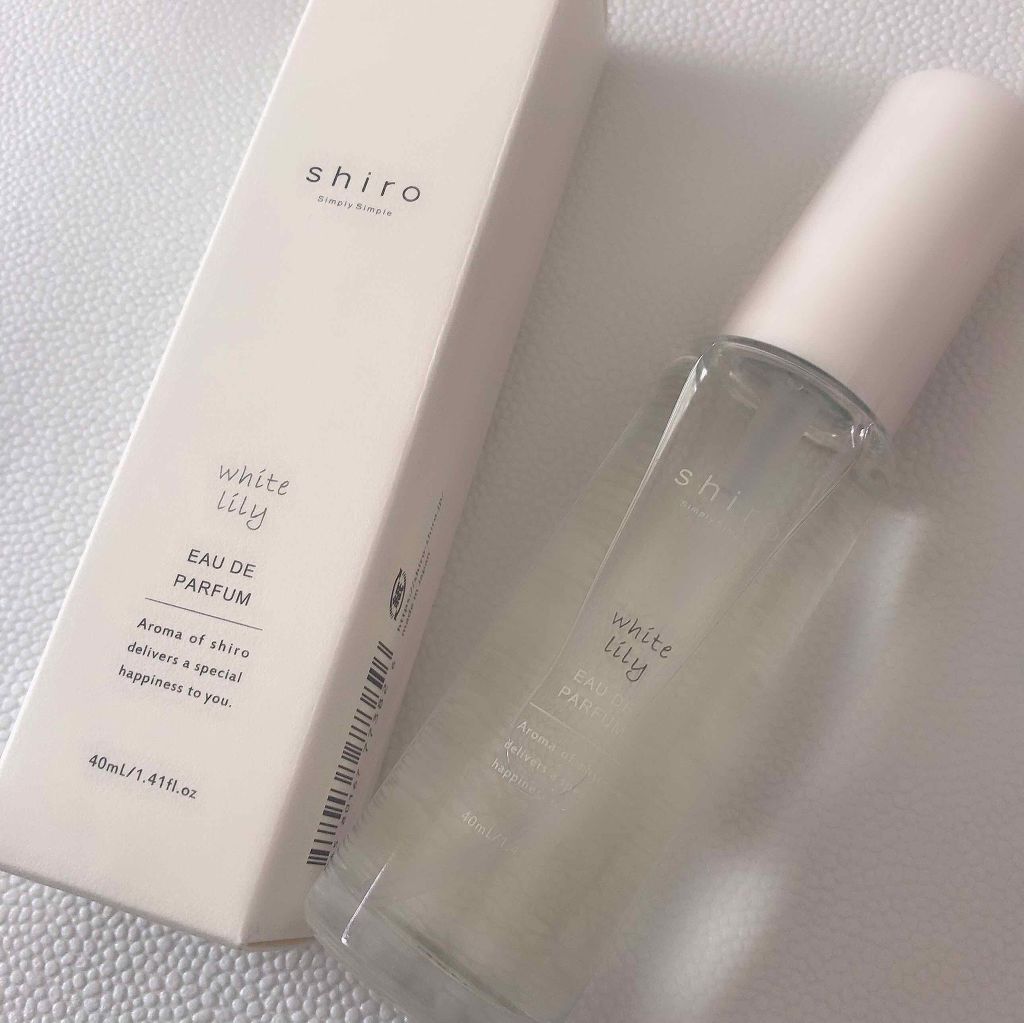 ホワイトリリー オードパルファン/SHIRO/香水(レディース)を使ったクチコミ(1枚目)